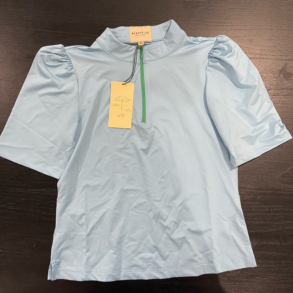 Byrdie golf social wear fairway short sleeve top